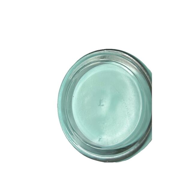 Vintage Libbey Ombre Teal Blue White Glass Vase 8" H Easter Spring Decor Pastel - Picture 6 of 10